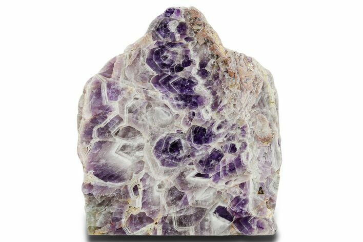 Free-Standing Polished Chevron Amethyst - Zambia #353593